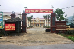 Cận cảnh khu cách ly cách ly tập trung tại huyện Như Thanh