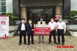 ABIC Thanh Hóa tạm ứng 100 triệu bồi thường tai nạn dân sự ô tô cho khách hàng