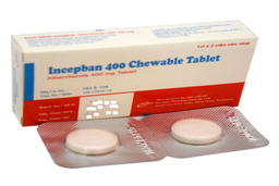 Đình chỉ lưu hành thuốc viên nén nhai Incepan 400 Chewable Tabelet (Albendazole)