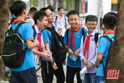 Thanh Hóa:  Nhiều học sinh không đeo khẩu trang phòng chống dịch