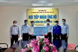 Các đơn vị, doanh nghiệp tiếp tục ủng hộ phòng, chống dịch COVID – 19