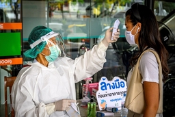 Thái Lan: Số ca mắc COVID-19 mới theo ngày giảm xuống mức 1 con số
