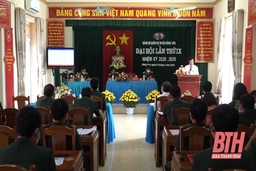 Đại hội Đảng bộ Quân sự huyện Đông Sơn nhiệm kỳ 2020-2025