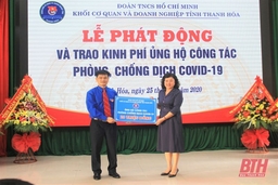 Đoàn khối CQ và DN tỉnh Thanh Hóa: Điểm sáng trong phong trào  tình nguyện, an sinh xã hội và phòng chống COVID-19