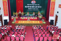 Đại hội đại biểu Đảng bộ huyện Quan Sơn lần thứ VI, nhiệm kỳ 2020 - 2025: Đoàn kết - Dân chủ - Năng động - Phát triển