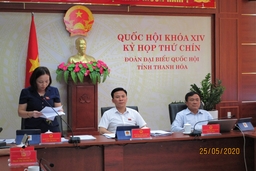 ĐBQH tỉnh Thanh Hoá góp ý Dự thảo Luật Hòa giải, đối thoại tại Tòa án và dự thảo Nghị quyết của Quốc hội về miễn thuế sử dụng đất nông nghiệp