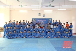 Vovinam Thanh Hóa tưởng niệm cố võ sư Nguyễn Lộc