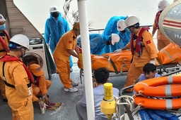 Tìm thấy thi thể 4 nạn nhân mất tích trong vụ tàu của người dân Ngư Lộc bị đâm chìm
