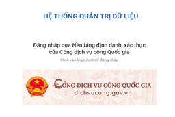 Giải quyết hồ sơ trực tuyến hỗ trợ đối tượng gặp khó khăn do dịch COVID-19