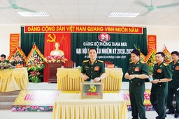 Trước thềm Đại hội Đảng bộ  Quân sự tỉnh