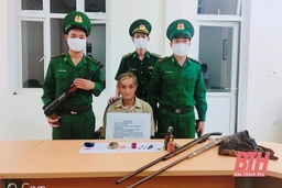Đồn Biên phòng Tam Chung bắt quả tang đối tượng mua bán trái phép chất ma túy