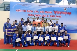 Thanh Hóa xếp thứ nhì toàn đoàn tại giải vô địch các đội mạnh Vovinam toàn quốc 2020