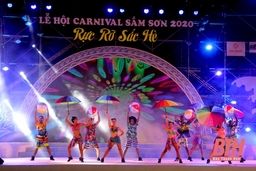 Tưng bừng lễ hội Carnival Sầm Sơn 2020 - “Rực rỡ sắc hè”