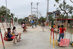 Phong trào xây dựng khu vui chơi dành cho trẻ em của tuổi trẻ Thanh Hóa