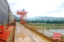 Bảo đảm mực nước trên sông Mã phục vụ sản xuất vụ thu mùa 2020