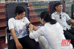 Huyện Vĩnh Lộc tổ chức ngày hội hiến máu tình nguyện