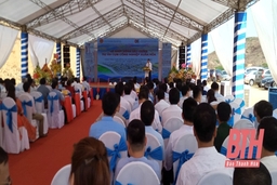 Khởi công Cụm công nghiệp Xuân Hòa