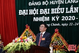 Đồng chí Phạm Đăng Lực tái đắc cử Bí thư Huyện ủy Lang Chánh, nhiệm kỳ 2020-2025