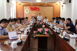 Giao ban công tác báo chí, xuất bản tháng 7-2020