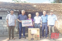 Huyện Thọ Xuân thực hiện tốt chính sách ưu đãi người có công