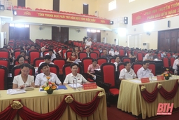 Huyện Đông Sơn  phấn đấu 6 tháng cuối năm 2020 tốc độ tăng  trưởng  giá trị sản xuất đạt  26,9%