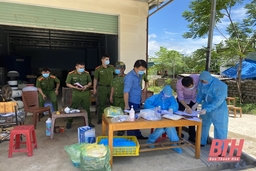 Công an TP Sầm Sơn:   Triển khai các biện pháp cấp bách phòng chống  COVID-19