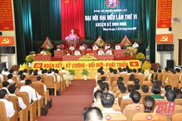 Bế mạc Đại hội đại biểu Đảng bộ huyện Mường Lát lần thứ VI