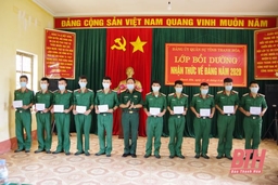 ĐUQS tỉnh Thanh Hóa: Bế mạc bồi dưỡng lớp nhận thức về Đảng năm 2020