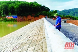 Huyện Cẩm Thủy đảm bảo an toàn các công trình thủy lợi mùa mưa bão