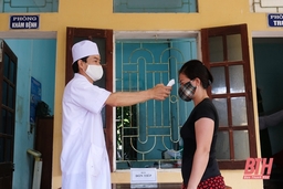 Xã Hoàng Giang (huyện Nông Cống):  Tích cực tuyên truyền phòng chống dịch COVID-19