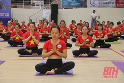 Bước phát triển của phong trào yoga tại Thanh Hóa