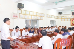 Đảng bộ huyện Thiệu Hóa nâng cao sức chiến đấu của tổ chức cơ sở đảng