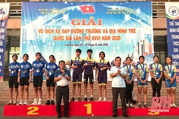 Giành vị trí nhất toàn đoàn nội dung xe đạp địa hình: Thanh Hóa lập thành tích lịch sử tại giải trẻ quốc gia