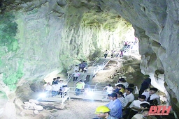 Huyện Thạch Thành: Bảo tồn và phát huy giá trị di tích hang Con Moong