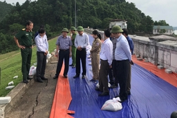 Hồ sông Mực vẫn an toàn trong bão số 7