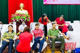 Hội Chữ thập đỏ Lang Chánh phát huy vai trò nòng cốt trong hoạt động nhân đạo, từ thiện