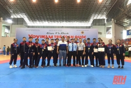 Vovinam Thanh Hóa tiến bộ vượt bậc tại Giải trẻ toàn quốc năm 2020