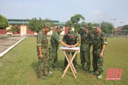 Bộ Chỉ huy Quân sự tỉnh với nhiệm vụ bảo vệ Đại hội đại biểu Đảng bộ tỉnh lần thứ XIX