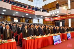 Khai mạc trọng thể Đại hội đại biểu Đảng bộ tỉnh Thanh Hóa lần thứ XIX, nhiệm kỳ 2020 - 2025