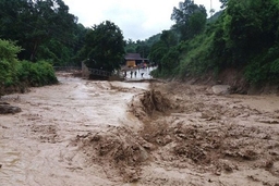 Cảnh báo lũ trên sông Yên, tỉnh Thanh Hóa