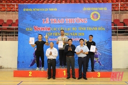 TP Thanh Hóa nhất toàn đoàn tại Giải Vovinam các CLB tỉnh Thanh Hóa 2020