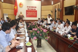 Phó Chủ tịch UBND tỉnh Nguyễn Văn Thi tiếp và làm việc với Lớp bồi dưỡng lãnh đạo, quản lý của các bộ, ngành Trung ương