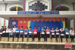 Tuổi trẻ Nông Cống quyên góp, ủng hộ đồng bào vùng lũ Miền Trung