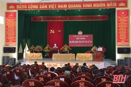 Tổ đại biểu HĐND tỉnh tiếp xúc cử tri huyện Như Thanh