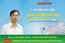 14h30, ngày 18-11-2020: Đối thoại trực tuyến “Mức hưởng BHYT mới khi đi khám, chữa bệnh từ ngày 1-1-2021”