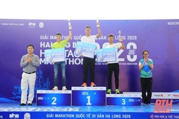 Thanh Hoá thống trị 3 đường chạy tại Giải marathon Quốc tế Di sản Hạ Long 2020