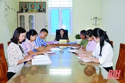 Đảng bộ huyện Thiệu Hóa quan tâm phát triển đảng viên nữ