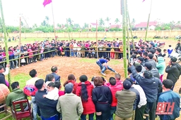 Huyện Hoằng Hóa bảo tồn và phát huy môn vật dân tộc