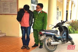 Công an xã Hoằng Quý phối hợp truy bắt đối tượng cướp giật tài sản, chém người gây thương tích