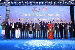 Công ty Dược phẩm Tâm Bình kỷ niệm 10 năm thành lập